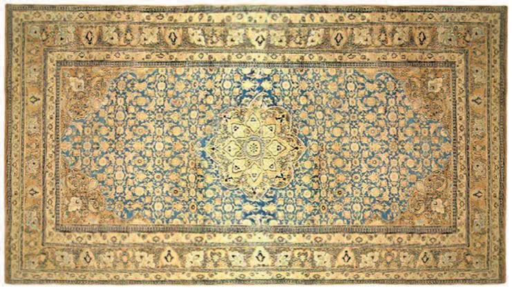 Antique Persian Khorason, 11’0” × 20’9”, circa 1900, #29850