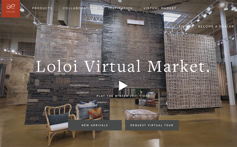 Loloi Rugs Winter Virtual Market