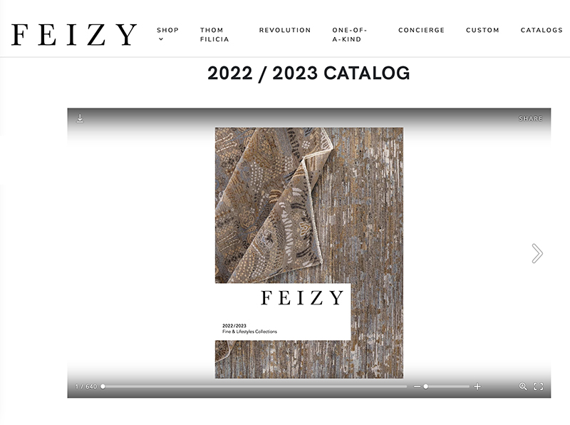 Feizy 2022-2023 Catalog