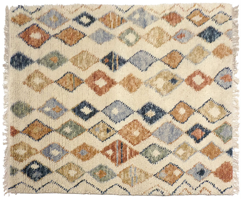 ABOVE: CASABLANCA IN IVORY MULTI
